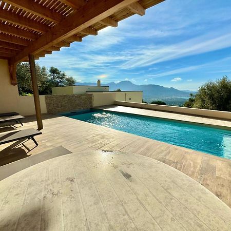 Super Villa Moderne Corbara Vue Mer Extérieur photo