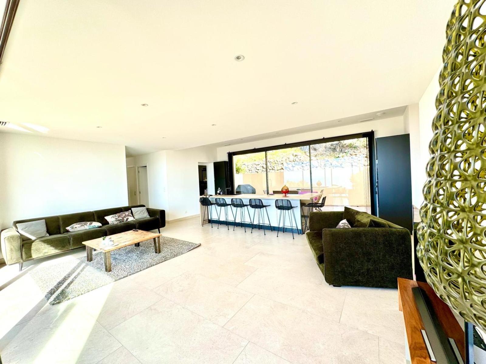 Super Villa Moderne Corbara Vue Mer Extérieur photo