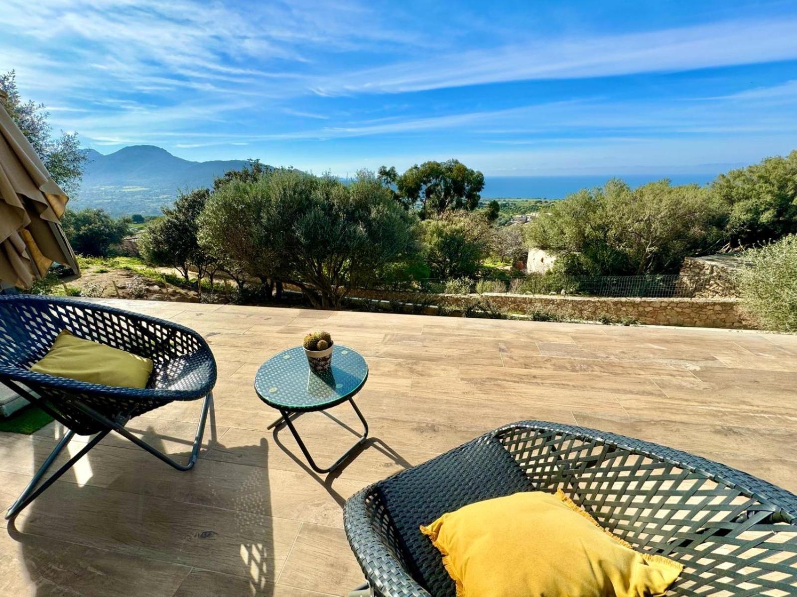 Super Villa Moderne Corbara Vue Mer Extérieur photo