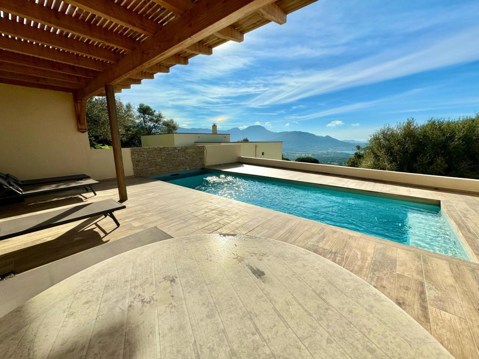 Super Villa Moderne Corbara Vue Mer Extérieur photo