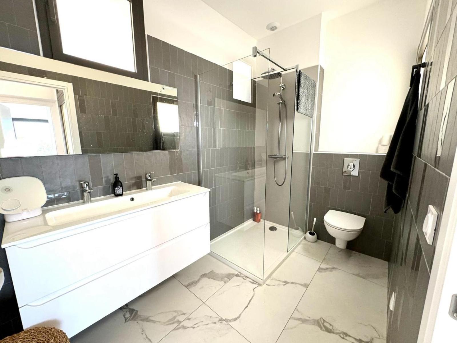 Super Villa Moderne Corbara Vue Mer Extérieur photo