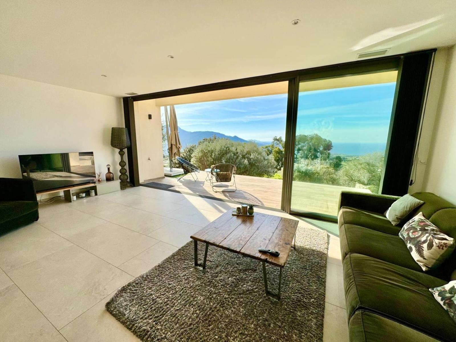 Super Villa Moderne Corbara Vue Mer Extérieur photo